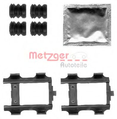 109-1793 Set accesorii, placute frana METZGER 