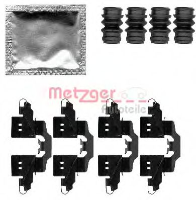 Set accesorii, placute frana