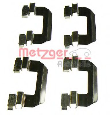 Set accesorii, placute frana
