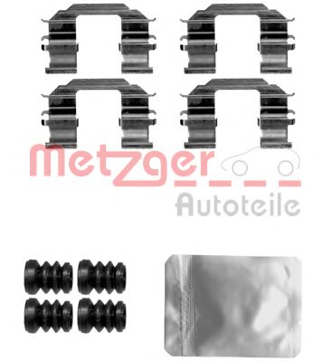 109-1870 Set accesorii, placute frana METZGER 