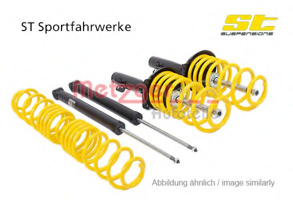 123270014 Set suspensie, arcuri elicoidale / amortizoare METZGER 