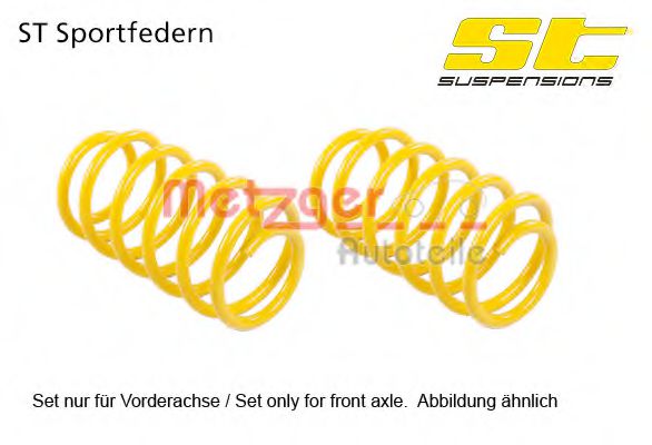 128270009 Set suspensie, arcuri elicoidale METZGER 