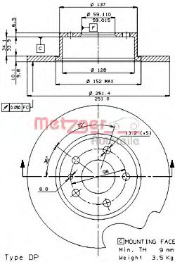 Disc frana
