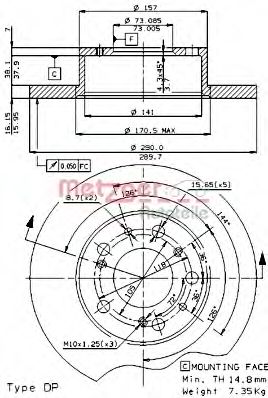 Disc frana