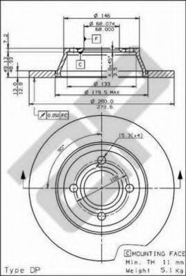 Disc frana