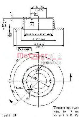 Disc frana