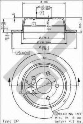 Disc frana