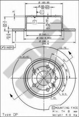 Disc frana