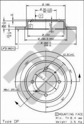 Disc frana