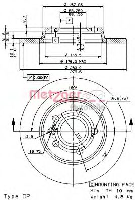 Disc frana