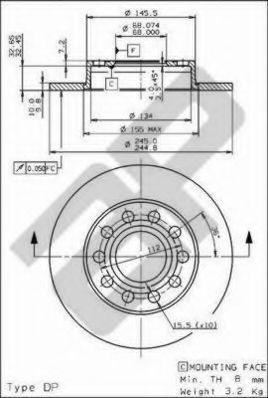 Disc frana