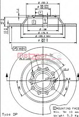 Disc frana