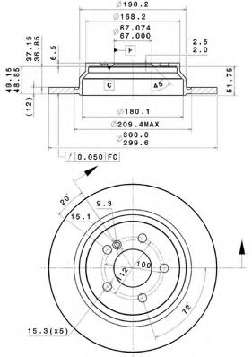 Disc frana