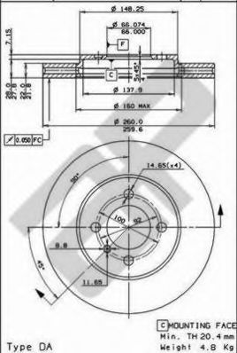 Disc frana