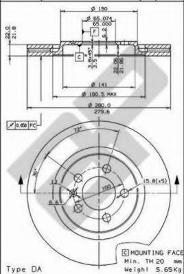 Disc frana