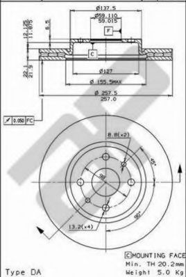Disc frana