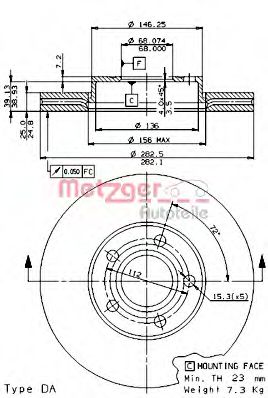 Disc frana