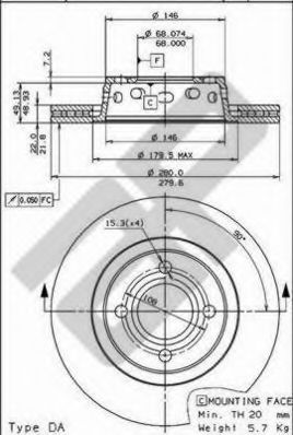 Disc frana