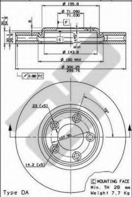 Disc frana