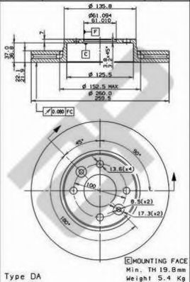 Disc frana
