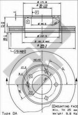 Disc frana