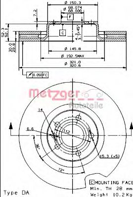 Disc frana
