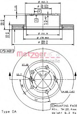 Disc frana