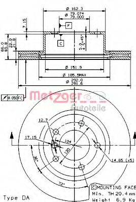 Disc frana