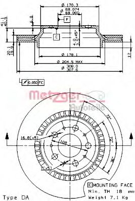 Disc frana