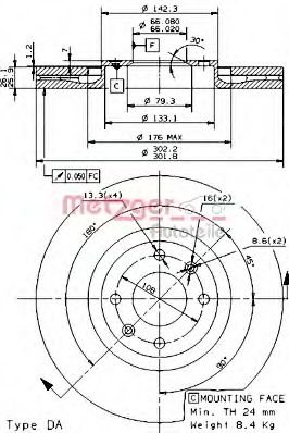 Disc frana