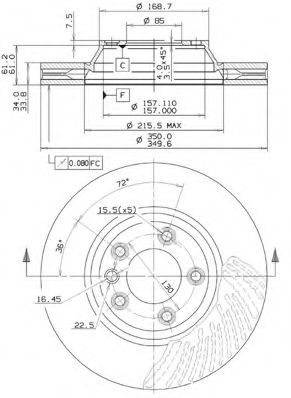 Disc frana