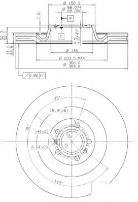 Disc frana