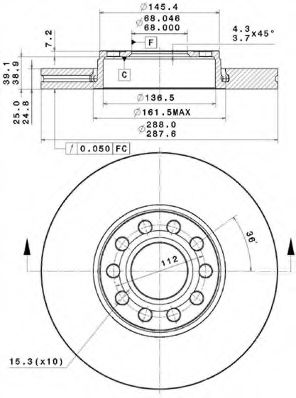 Disc frana