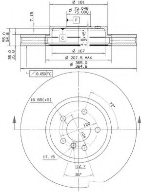 Disc frana