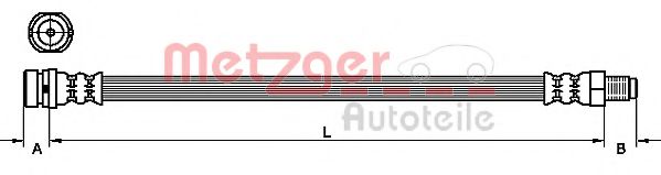 4111214 Furtun frana METZGER 