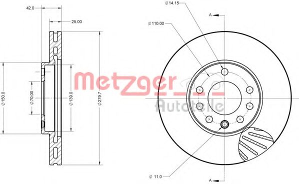 Disc frana