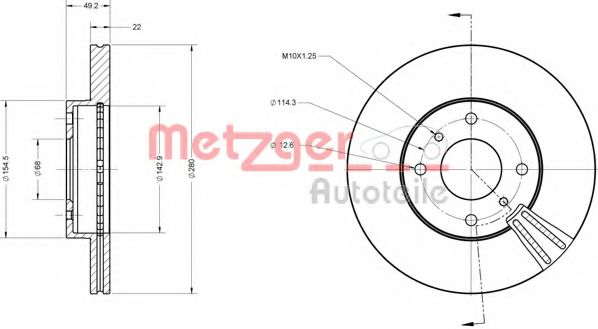 Disc frana