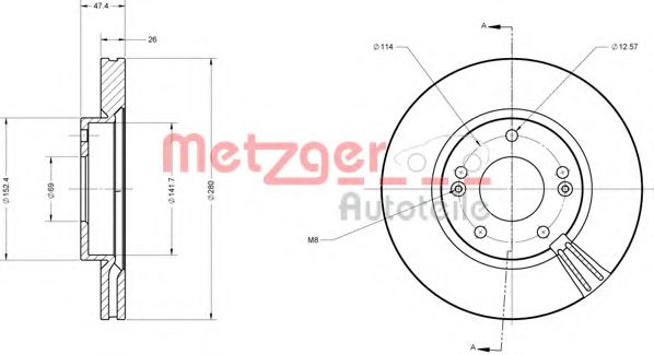 Disc frana