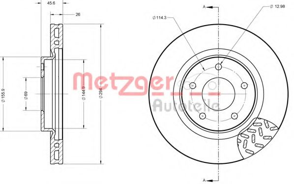Disc frana