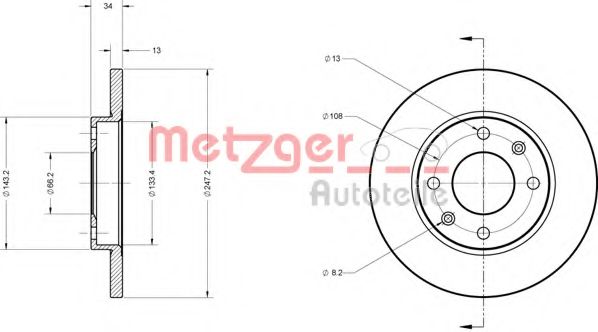 Disc frana