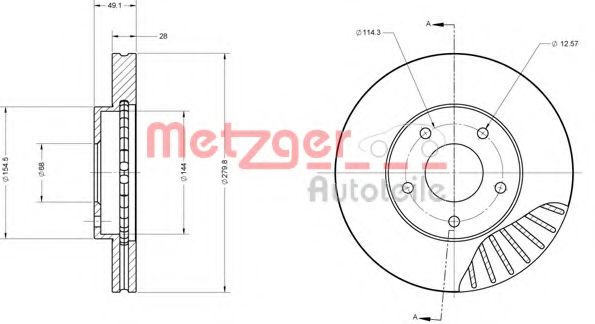 Disc frana