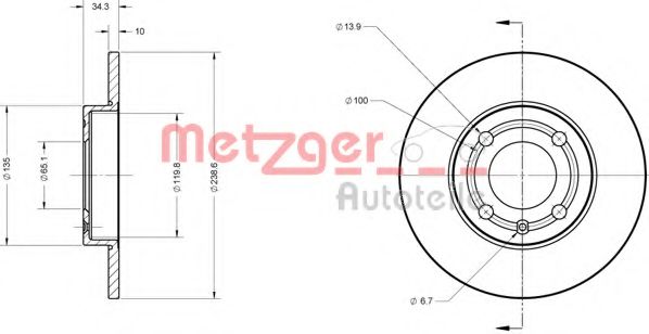 Disc frana