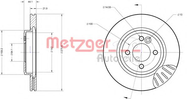 Disc frana