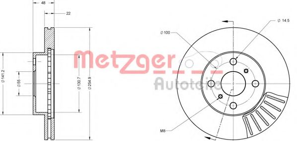 Disc frana