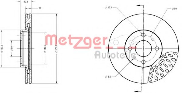 Disc frana
