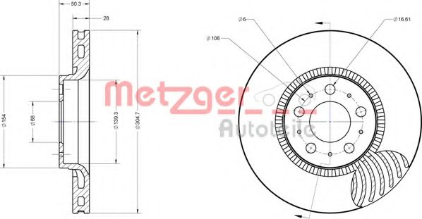 Disc frana