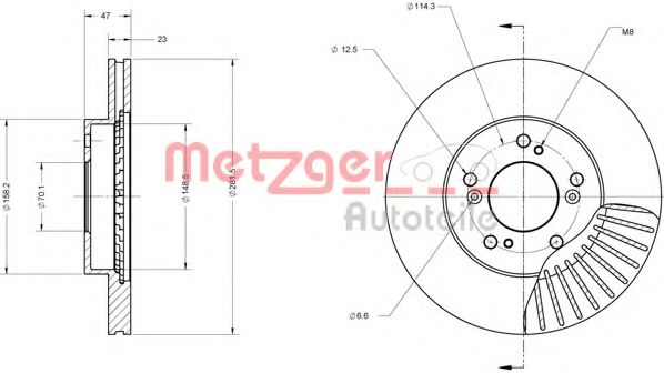 Disc frana