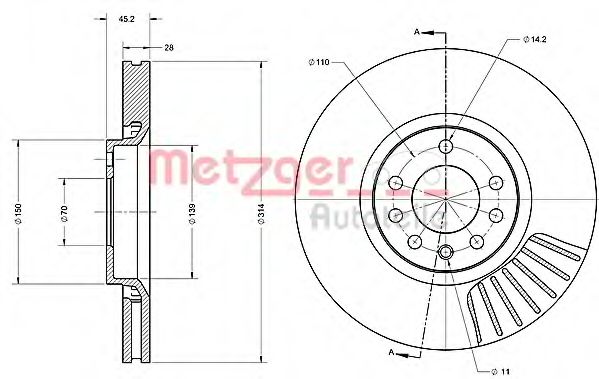 Disc frana 2