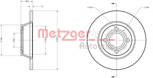 Disc frana