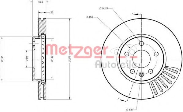 Disc frana